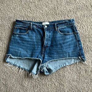 Abercrombie Curve Love Jean Shorts